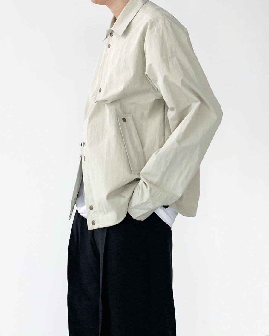 button string jacket (2color)