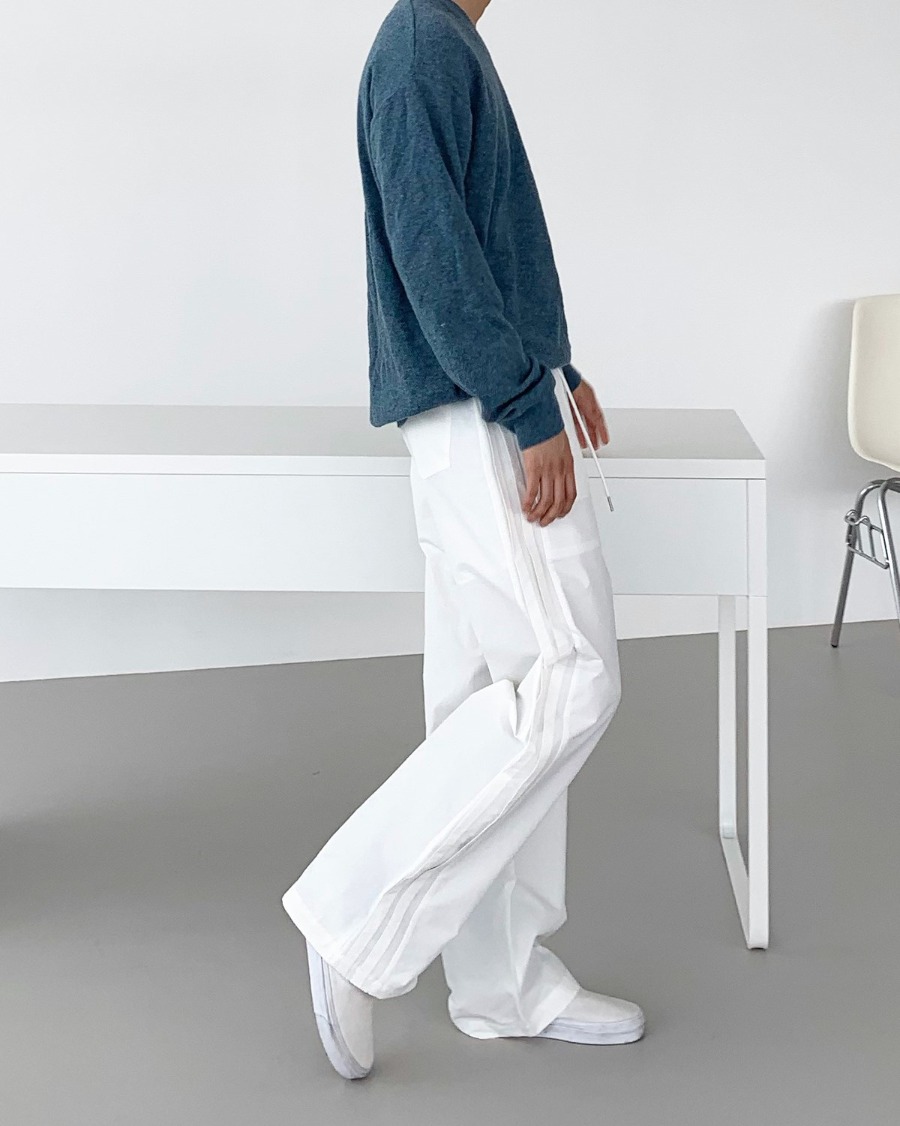 summer side line cotton pants (2color)