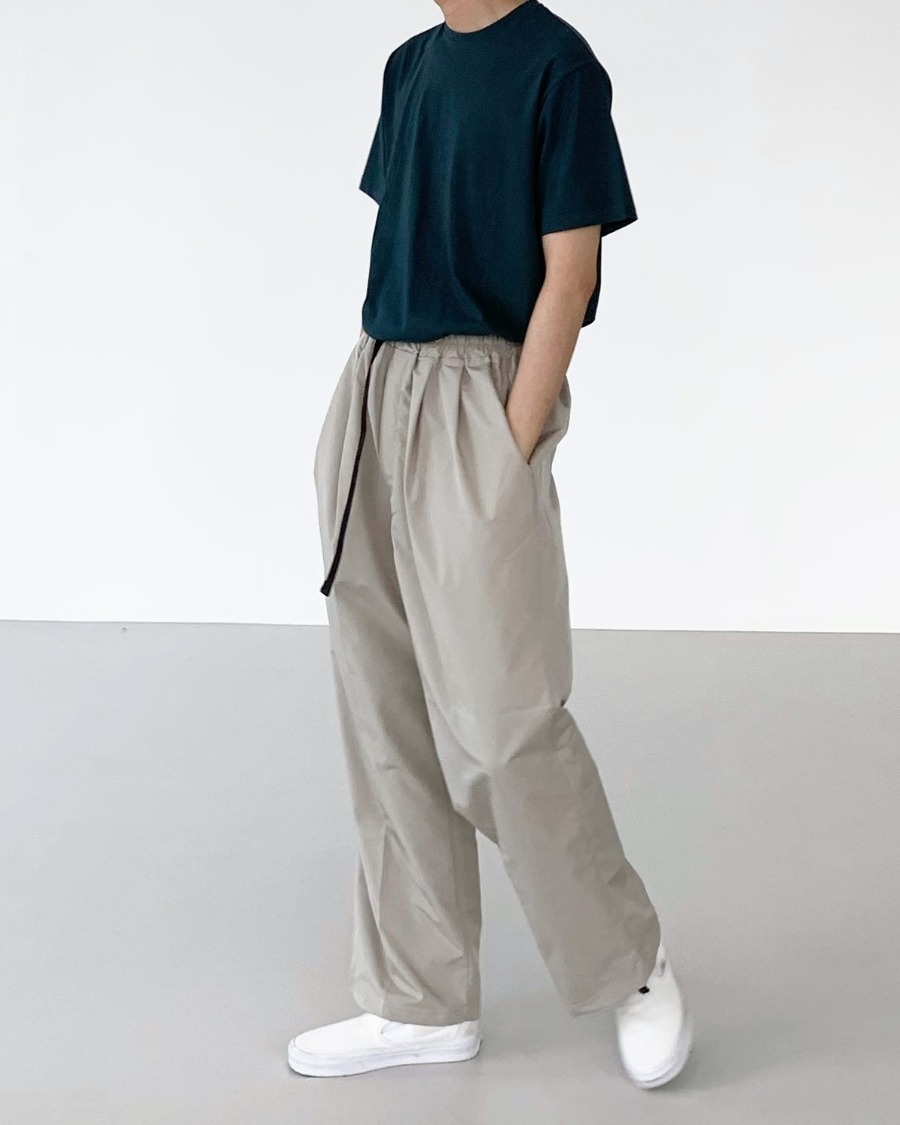 nylon strap pants (4color)