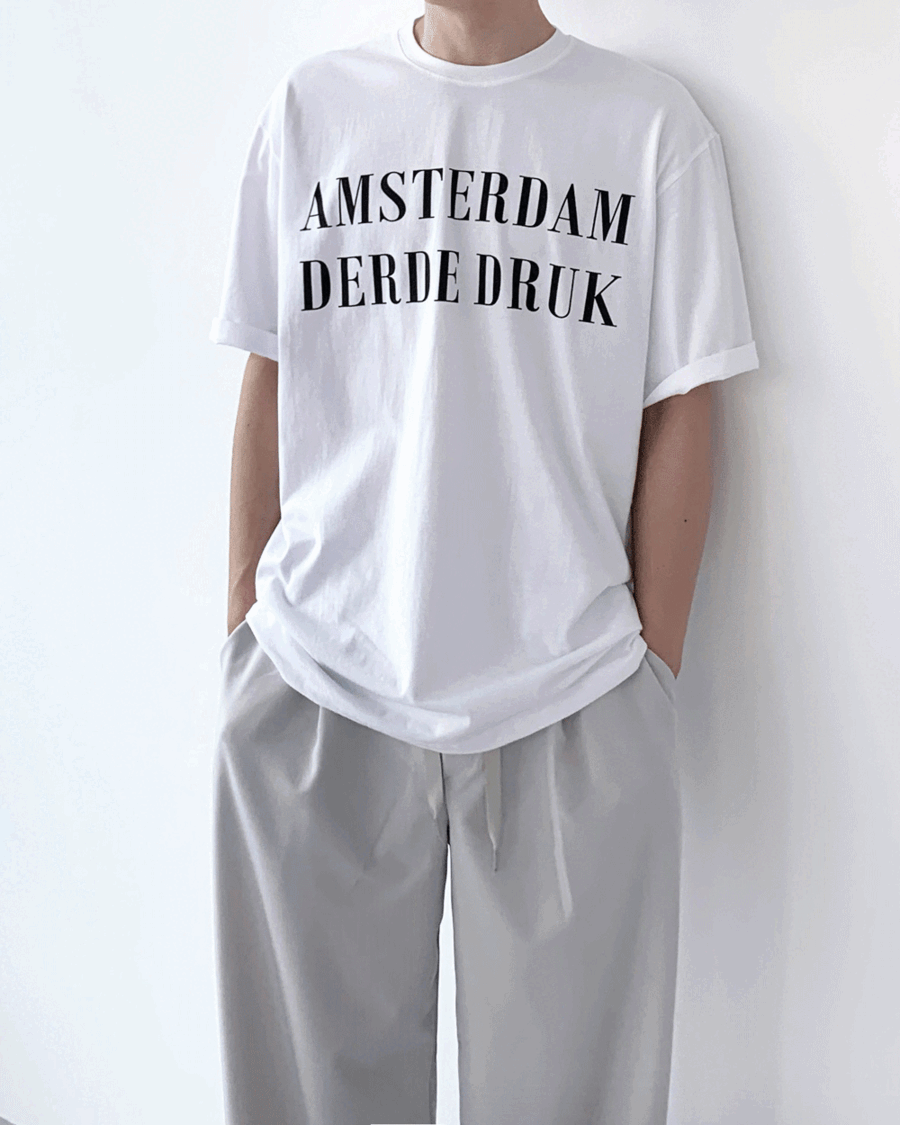 amsterdam half -t shirts (3color)